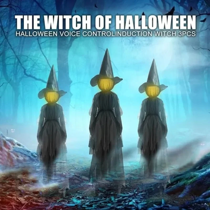 1PCSHalloween Colourful Glow H - Up Lighting Decor ulasan dan harga