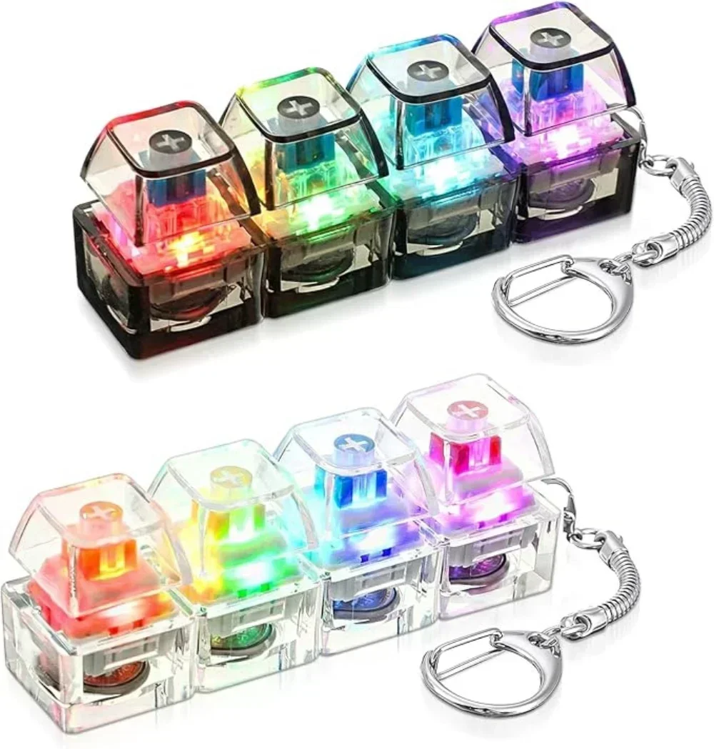 LED Light-Up Keychain Keyboard - Up Lighting Decor ulasan dan harga