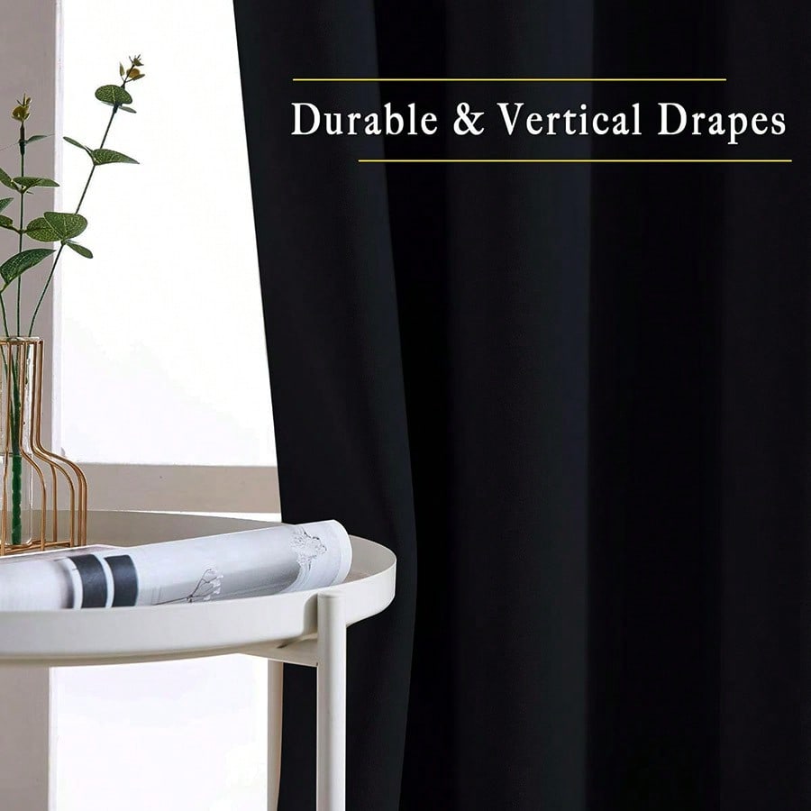 2pcs Blackout Thermal Curtains - Lighting Decoration Ideas ulasan dan harga