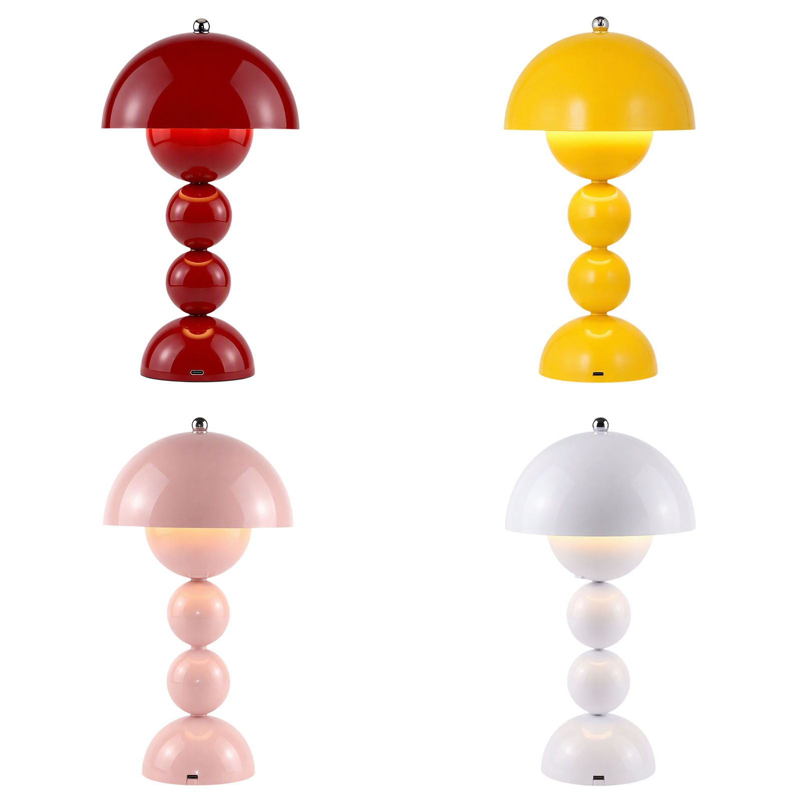 Mushroom Flower Bud Table Lamp - Lighting Decor Bedroom ulasan dan harga
