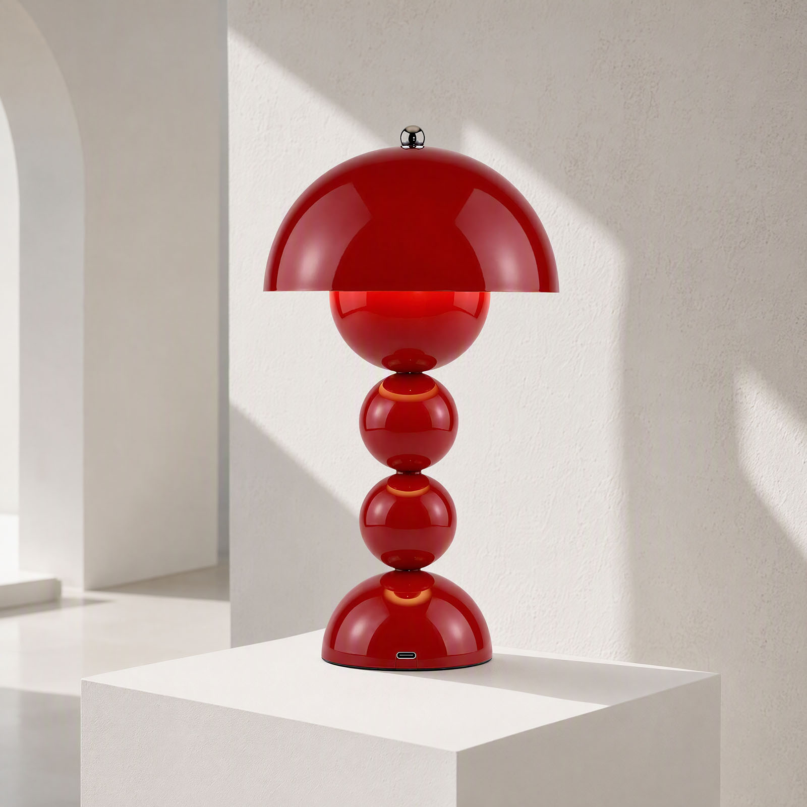 Vintage Mushroom Table Lamp US - Lighting Decor Bedroom ulasan dan harga