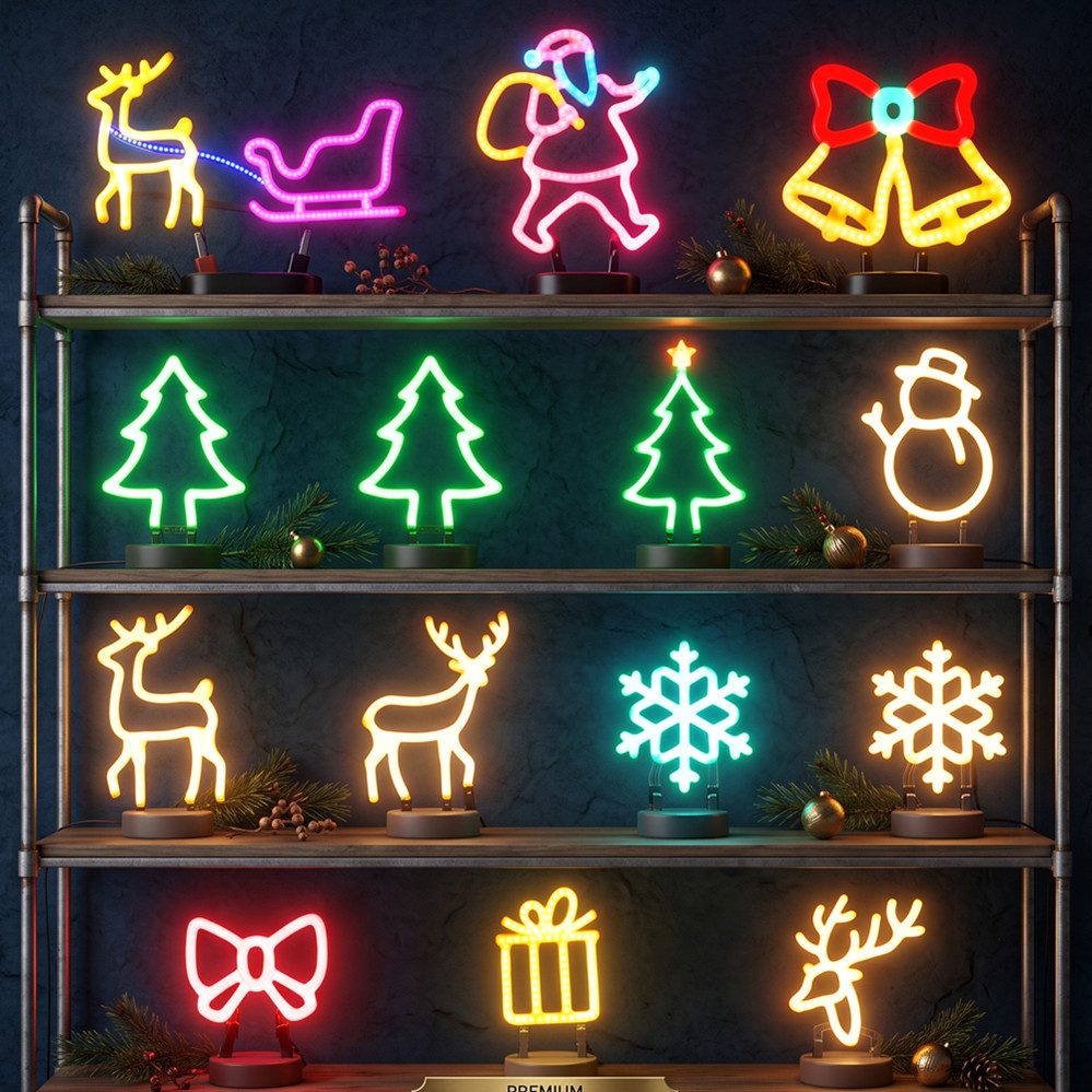 Christmas Decoration LED Neon  - Lighting Christmas Decor ulasan dan harga