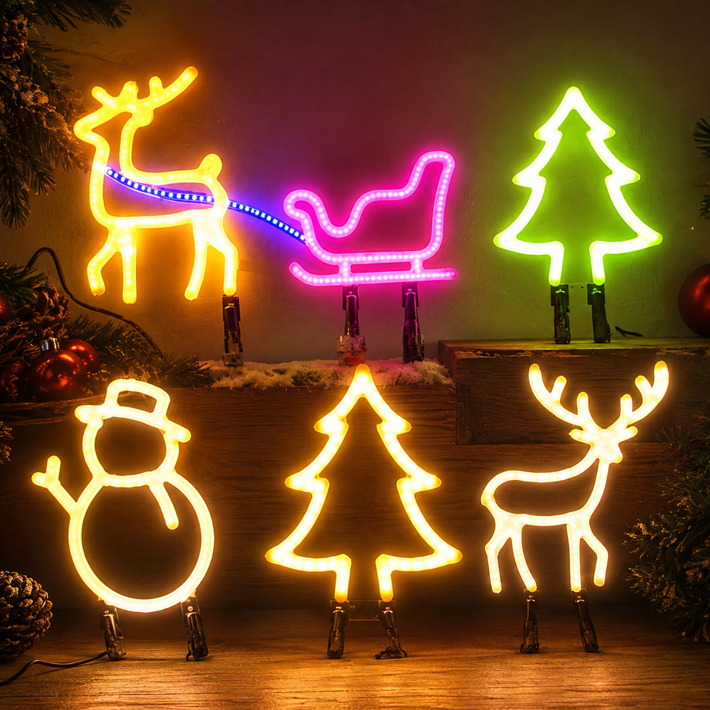 Christmas Decoration LED Neon  - Lighting Christmas Decor ulasan dan harga