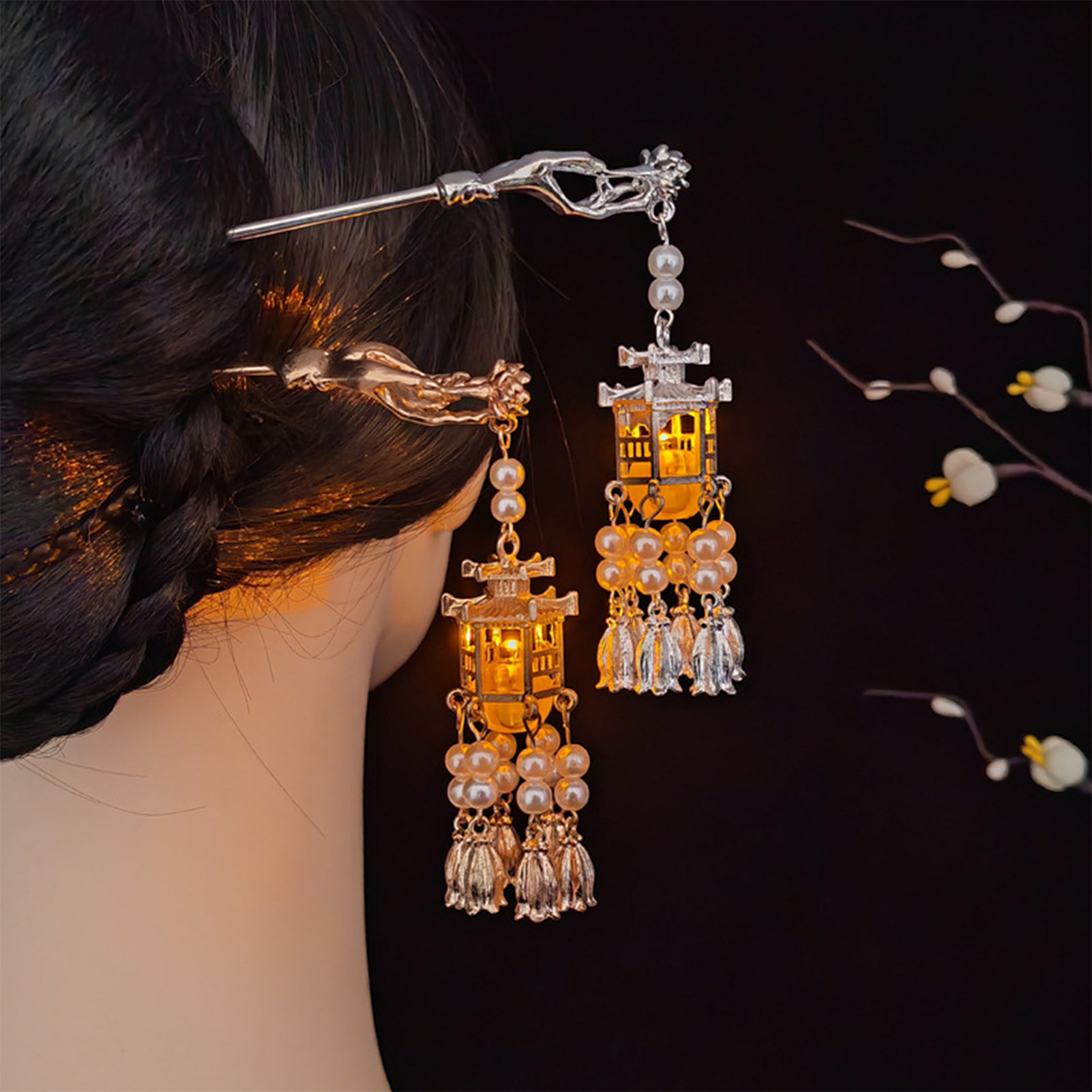Retro Chinese Style Hair Stick - Lighting Decoration Ideas ulasan dan harga