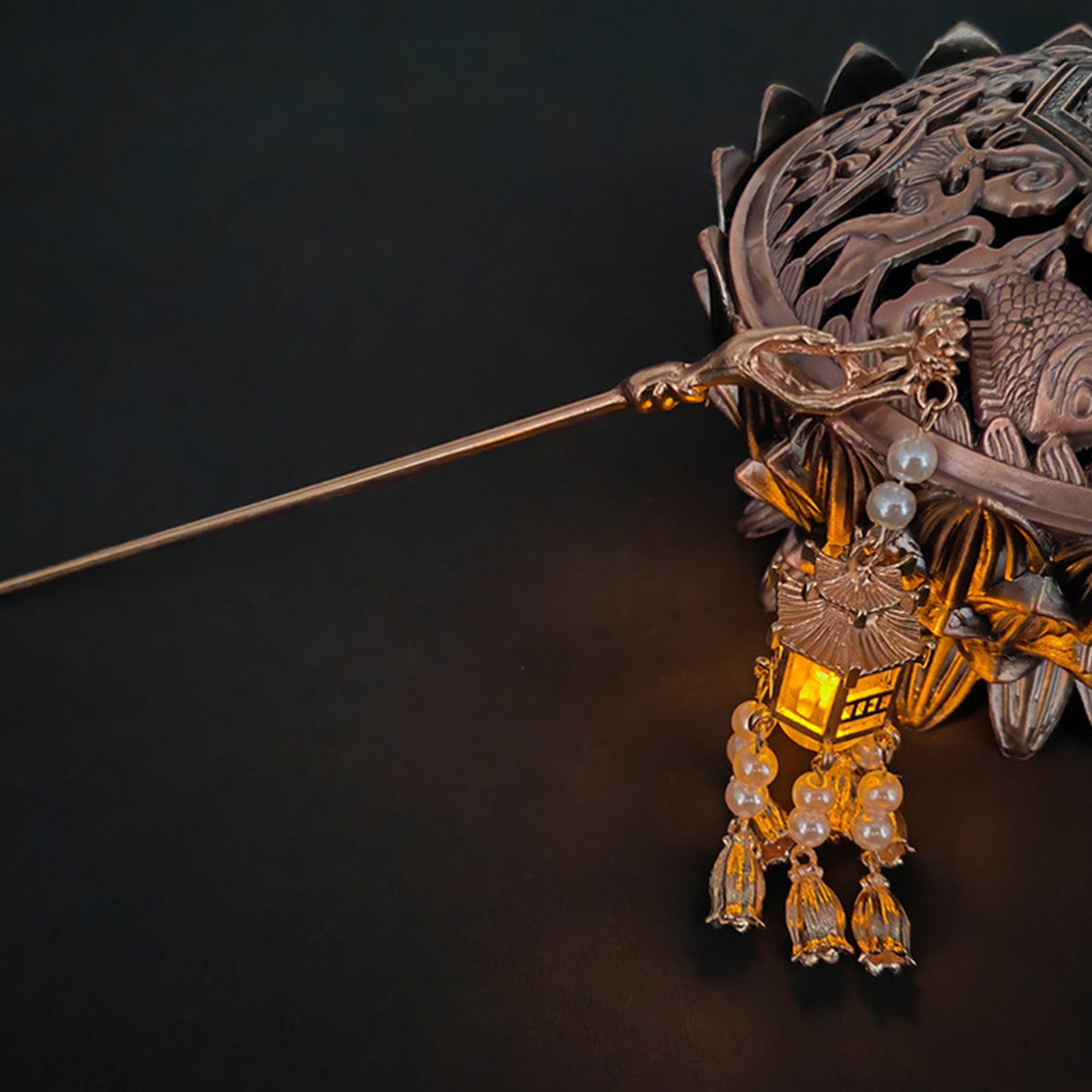 Retro Chinese Style Hair Stick - Lighting Decoration Ideas ulasan dan harga