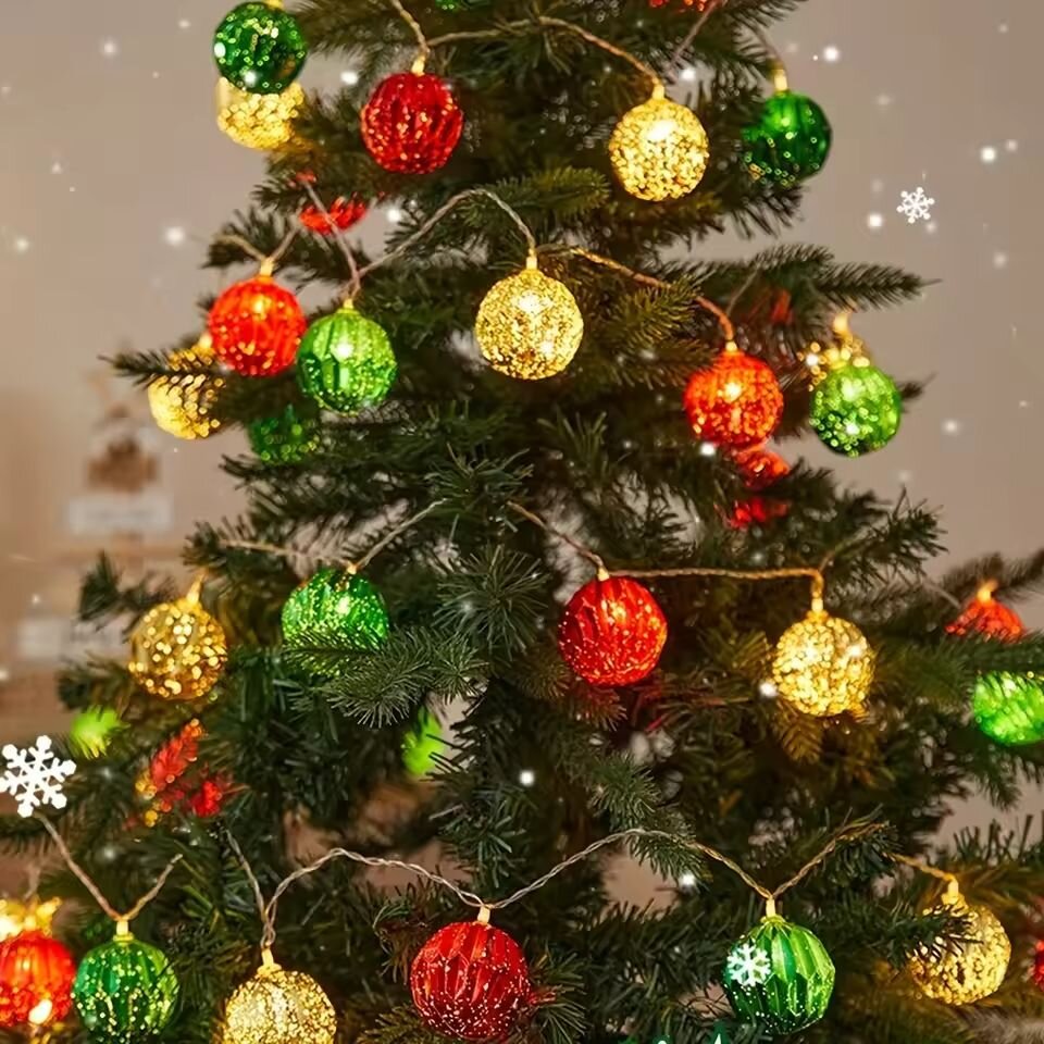 Christmas Decorative String Li - Lighting Christmas Decor ulasan dan harga